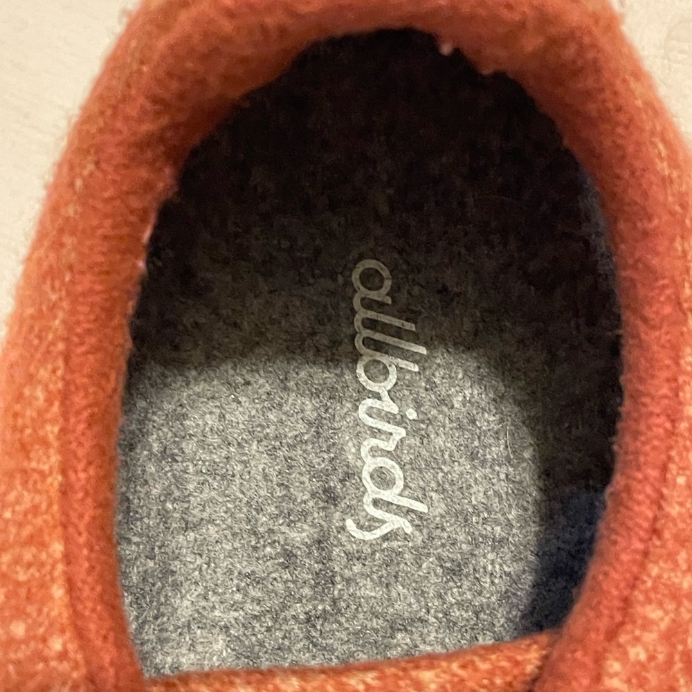 Allbirds Wool Runner Shoes Diablo with White Sole Women's Size 9 - Picture 5 of 7